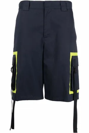 Msgm Tassel-detail knee-length shorts