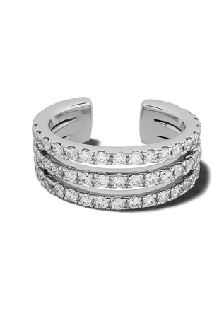 We by White Bird 18kt white gold diamond Joséphine earcuff