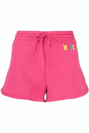 Moschino Logo-print track shorts