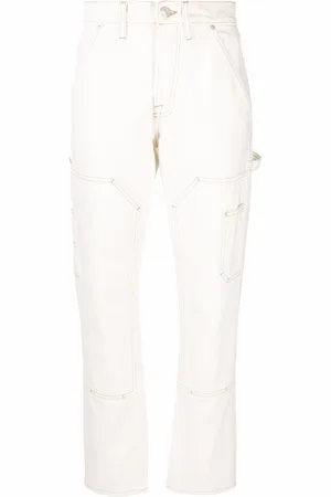 Frame Multiple-pocket straight-leg trousers