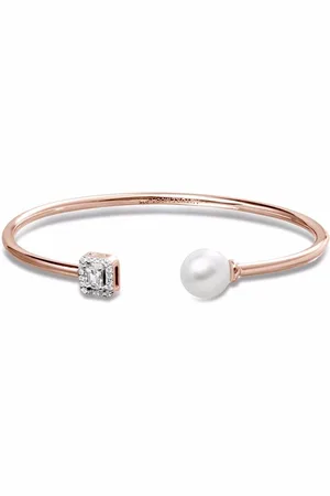 Autore Meaghan pearl and diamond bangle
