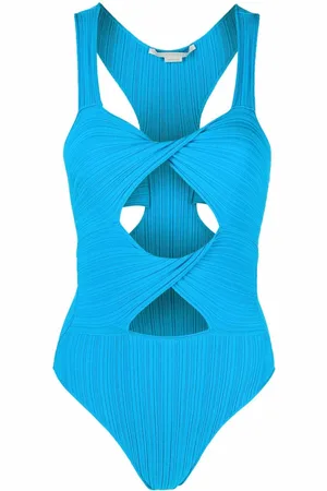 Stella McCartney Cut-out knit bodysuit