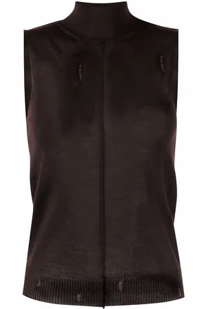 AMIRI High neck cashmere vest