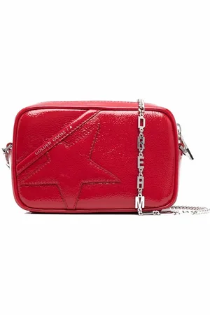 Golden Goose Star high-shine crossbody bag