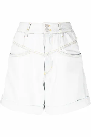 Kenzo High-waisted denim shorts