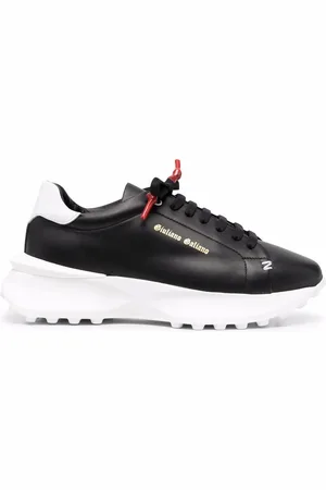 Giuliano Galiano Side logo-print sneakers