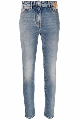 Palm Angels Logo-patch denim jeans