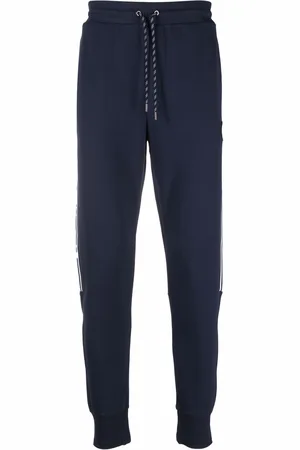Michael Kors Logo-tape cotton-blend track pants