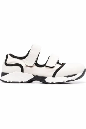 Marni Round-toe double-strap sneakers