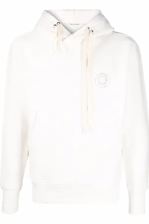 CRAIG GREEN Eyelet-embellished fleece hoodie