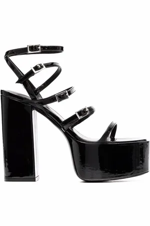 PARIS TEXAS Strappy 135mm platform sandals