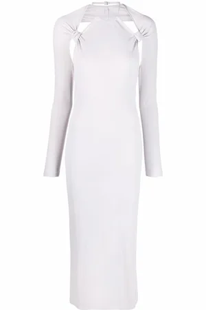Jacquemus La robe Nodi knotted cut-out dress