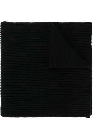 N.PEAL Short ribbed scarf