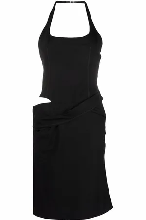 Jacquemus La Robe Hielo asymmetric dress