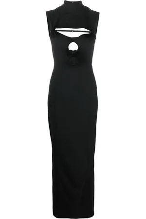 Jacquemus La Robe Palmi cut-out maxi dress