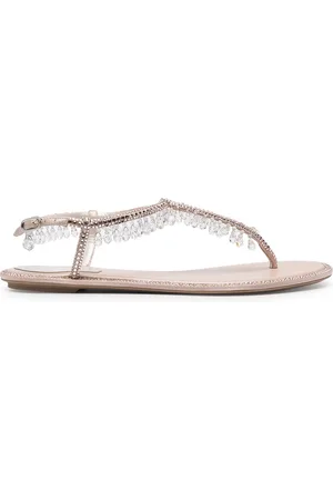 RENE CAOVILLA Chandelier flat sandals