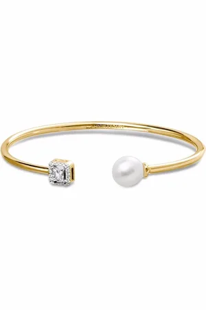 Autore Meaghan pearl, diamond and sapphire bangle