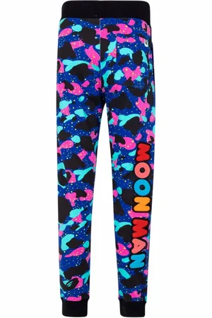 A Bathing Ape X Kid Cudi "Camo" track pants