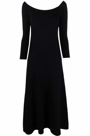 Paula Off-shoulder knit dress