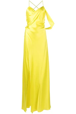 Michelle Mason V-neck silk dress