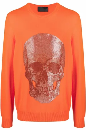 Philipp Plein Skull print crewneck sweater