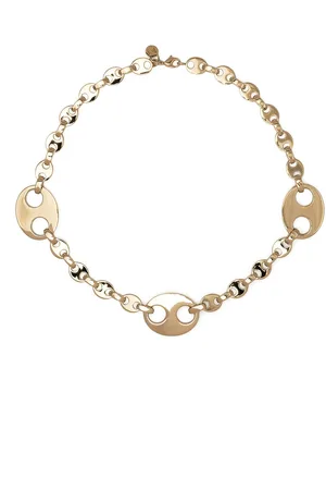 Paco rabanne Chain-link choker necklace