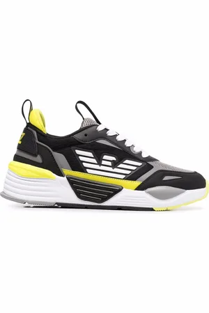 EA7 Side logo-print sneakers