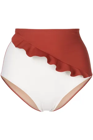 Evarae Ruffle-trim bikini briefs