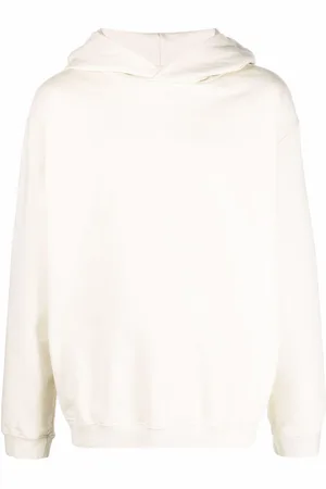 Maison Margiela Logo-embroidered cotton hoodie