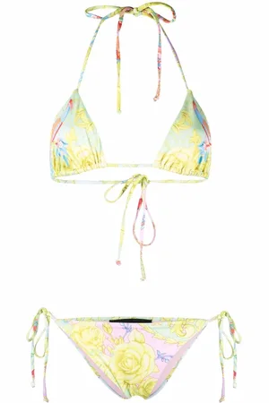 Philipp Plein Baroque-print bikini