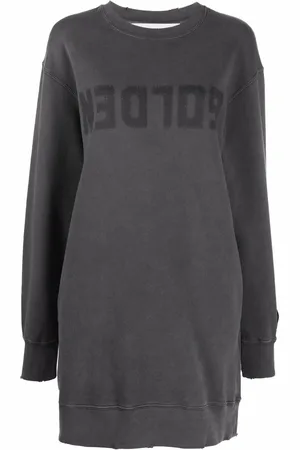 Golden Goose Logo crew-neck jumper dress