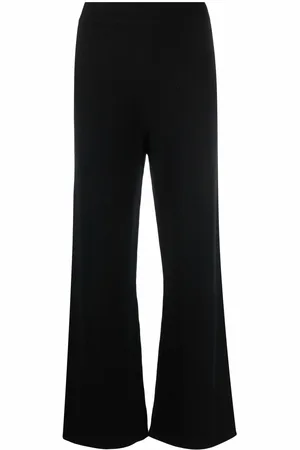 Paula Ribbed cashmere trousers