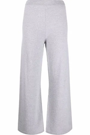 Paula Wide-leg cashmere trousers