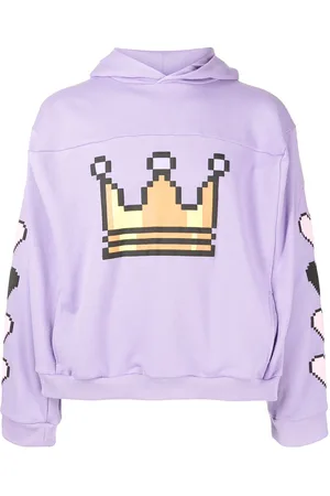 Natasha Zinko Pixel Crown Box Hoodie
