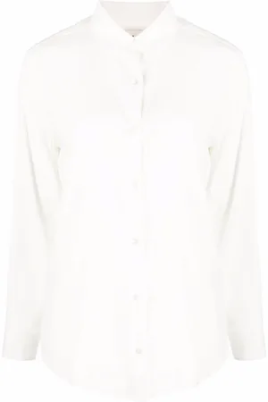 Paula Long-sleeve silk shirt