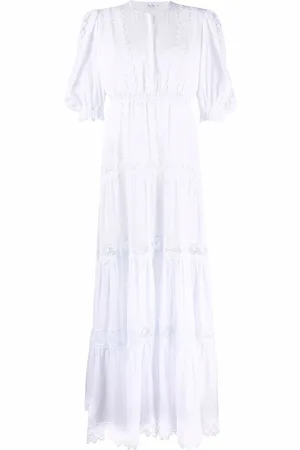 CHARO RUIZ IBIZA Nadine lace-detail maxi dress