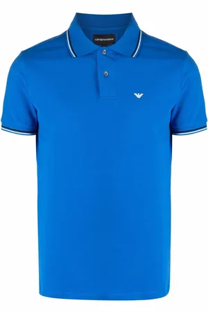 Emporio Armani Logo-embroidered polo shirt