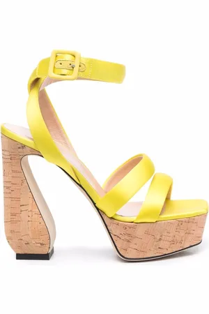 SI ROSSI Antonia satin sandals