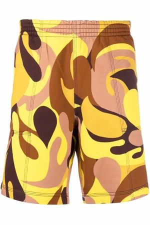Marni Abstract-print track shorts