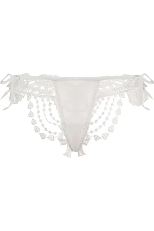 Belle Et Bon Bon Bisoux lace-detail thong