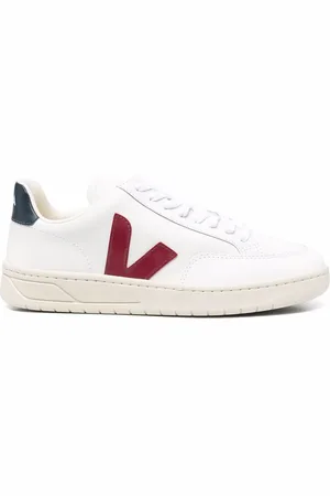 Veja V-12 panelled lace-up sneakers
