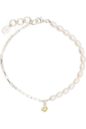 Dower and Hall Luna pearl chain bracelet