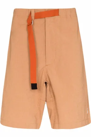 Kenzo Logo-print belted shorts