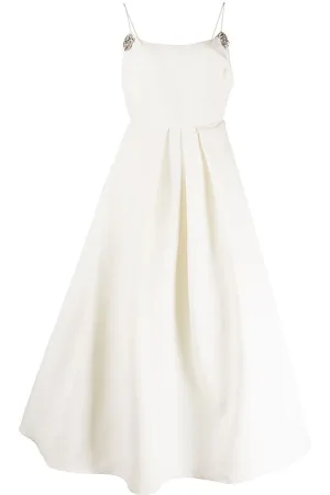 Sachin & Babi Audra crystal-embellished flared midi dress