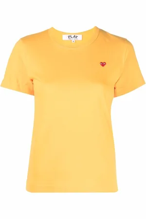 Comme des Garçons Cotton embroidered-logo T-shirt