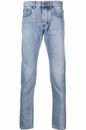 costume national contemporary Logo-print slim-fit jeans
