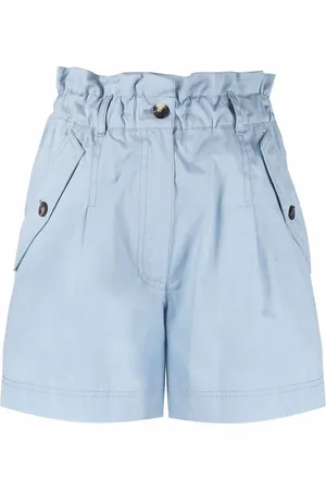 Kenzo Paperbag waist embroidered logo shorts