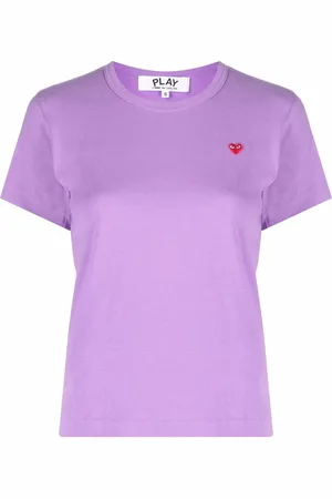 Comme des Garçons Cotton embroidered-logo T-shirt