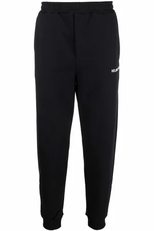 Helmut Lang Logo-print tapered track pants