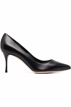 Sergio Rossi Godiva 75mm polished-finish pumps